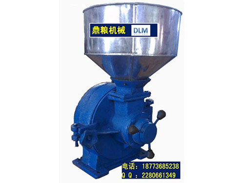 30型磨片式粉碎機(jī)、磨粉機(jī)磨粉機(jī)，磨片式，產(chǎn)量達(dá)1000公斤時(shí),粗細(xì)可調(diào)